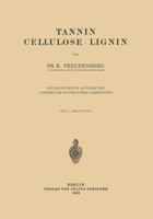 Tannin Cellulose . Lignin 364247165X Book Cover