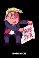 Game Over Notizbuch: 100 Gepunktete Seiten | Ca. Din A5 | Skizzenbuch | Matheheft | Schulheft | Übungsheft | Geschenk Zu Weihnachten Oder Geburtstag | Lustige Geschenkidee (German Edition) 167288571X Book Cover