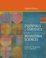 Essentials of Statistics for the Behavioral Sciences 053463396X Book Cover
