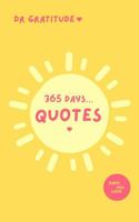 365 Days…Quotes 1763645487 Book Cover