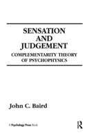 Sensation and Judgment: Complementarity Theory of Psychophysics 1138981648 Book Cover