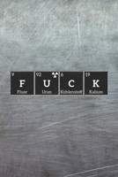 Grand Fantasy Designs - Notes: School Chemistry Periodic Table Fuck - Notebook 6x9 dot grid 1706222300 Book Cover