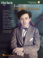 Music Minus One Violin: Jascha Heifitz Favorite Encores (Book & 2 CDs) 1596151935 Book Cover