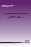 Credibility in Information Retrieval 1680830864 Book Cover