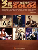 25 Great Country Guitar Solos [With CD (Audio)] 1423426401 Book Cover