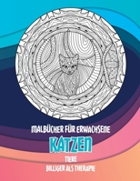 Malb�cher f�r Erwachsene - Billiger als Therapie - Tiere - Katzen null Book Cover