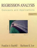 Regression Analysis: Concepts and Applications 0534198694 Book Cover