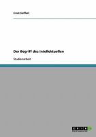 Der Begriff des Intellektuellen 3638658252 Book Cover