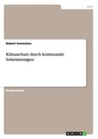 Klimaschutz durch kommunale Solarsatzungen 3640912233 Book Cover