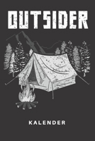 Kalender: Kalender - Notizkalender - Schreibkalender - Jahreskalender - Tageskalender - DIN A5 - Camping-Camper-Zelten-Wald-Wandern-Grillen-Lagerfeuer-Trekking-Berge-Caravan-Zeltplatz-Comic-Drau�en-Na 1675561907 Book Cover