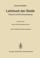 Lehrbuch Der Statik 3662269988 Book Cover