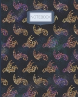 Notebook: Wide Ruled Line Notebook, School Notebook, Homes School Notebook, Gift for Kids, Students, Teens, 7.5 x 9.25 inches, Mermaid Inspired Notebook 1708122885 Book Cover