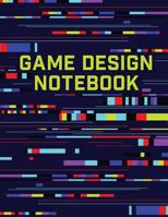 Game Design Notebook: Hexagon Isometric Graph Lined 1077313780 Book Cover