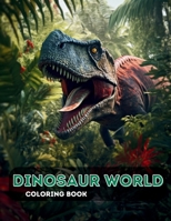 Dinosaur World: Embark on a Colorful Jurassic Journey for Kids to Color 1956968377 Book Cover