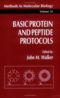 Basic Protein and Peptide Protocols (Methods in Molecular Biology) 0896032698 Book Cover