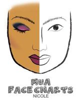 MUA Face Charts Nicole 1983904570 Book Cover