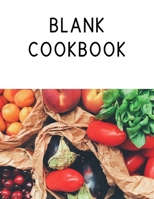 Blank Cookbook: Recipe Keepsake To Write In 1696109795 Book Cover