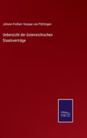 Uebersicht der österreichischen Staatsverträge 3375050003 Book Cover
