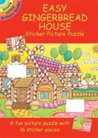 Easy Gingerbread House Sticker Picture Puzzle 0486438953 Book Cover