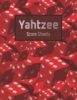 Yahtzee Score Sheets: Let's Have More Fun with the Yahtzee Score Book! 1701422816 Book Cover