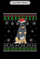 Composition Notebook: Australian Cattle Dog Christmas Cool Santa Hat Funny Journal/Notebook Blank Lined Ruled 6x9 100 Pages 167215376X Book Cover
