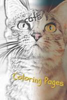 Cats: Beautiful Coloring Pages with Cats, Drawings, for Adults and for Girls 1090737769 Book Cover