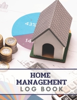 Home management Log book: This is the perfect planner for helping you to get organized while you're in the process of important contacts log, inventy list, warrantty&service log and maintenance log. G 1673500218 Book Cover