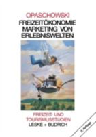 Freizeitokomomie: Marketing Von Erlebniswelten 332299564X Book Cover