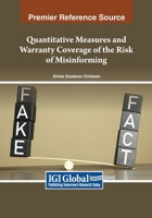 Quantitative Measures and Warranty Coverage of the Risk of Misinforming 1668488043 Book Cover