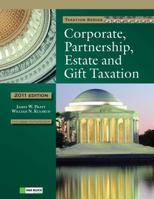 2011 Corporate, Partnership, Estate and Gift Taxation (with H&r Block at Home Tax Preparation Software CD-ROM) 1111221529 Book Cover
