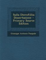 Sulla Eterofillia Dissertazione 1021910406 Book Cover