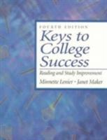 Keys to college success: Reading and study improvement 0135150167 Book Cover