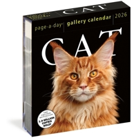 Cat Page-A-Day(r) Gallery Calendar 2026: A Delightful Gallery of Cats for Your Desktop 1523531290 Book Cover