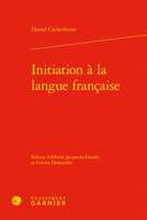 Initiation a la Langue Francaise (French Edition) 2406164888 Book Cover