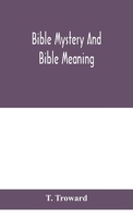 Bible mystery and Bible meaning 9354049923 Book Cover