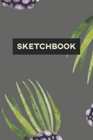 Sketchbook: Blueberries Food Pattern Paint Cute Design 1794127046 Book Cover