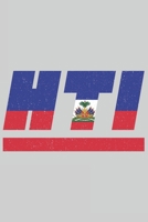 Hti: Haiti Tagesplaner mit 120 Seiten in wei�. Organizer auch als Terminkalender, Kalender oder Planer mit der haitischen Flagge verwendbar 1709187751 Book Cover