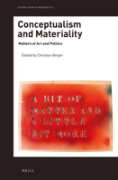 Conceptualism and Materiality 9004372830 Book Cover