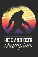 Hide and Seek Champion Bigfoot Monster 1687187800 Book Cover