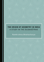 The Origin of Geometry in India 1527530949 Book Cover