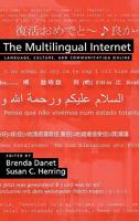 The Multilingual Internet: Language, Culture, and Communication Online 0195304802 Book Cover