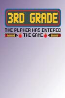 3rd Grade: The Player has entered the Game: Third Grade Purple Cover Notebook Composition Book 1080802428 Book Cover