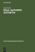 Paul Natorps Asthetik 3110065878 Book Cover