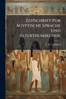 Zeitschrift Por Agyptische Sprache Und Alterthumskunde... 1279548886 Book Cover