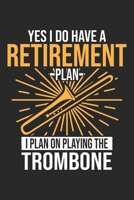 I Plan On Playing The Trombone: Trombone Notebook Blank Line Journal Lined with Lines 6x9 120 Pages Checklist Record Book Take Notes Marching Band ... Gift for Trombone Player Trombonist Gifts 1671659414 Book Cover