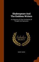 Shakespeare and the Emblem Writers B0BMB815GX Book Cover