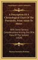 A Description Of A Chronological Chart Of The Patriarchs, From Adam To Moses: With Some Serious Considerations Arising Out Of A View Of The Subject 1165265893 Book Cover