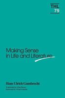 Making Sense in Life and Literature (Theory and History of Literature) 0816619549 Book Cover