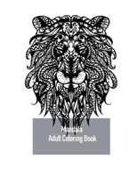 Mandala Adult Coloring Book: Coloring for adults with a kangaroo, the cow, Owls and many other B08FP9XBDW Book Cover