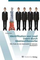 Identifikation Von Lead Usern Durch Ideenwettbewerbe 3639383958 Book Cover